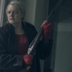 June (Elisabeth Moss) goes into battle mode in The Handmaid’s Tale season two.